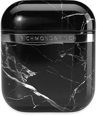 Black Marble Airpod Case