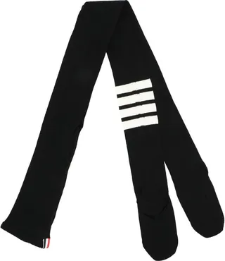 Thom Browne 4 Bar Striped Ribbed Tights