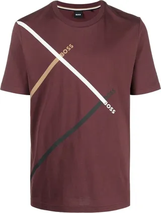 logo-print T-shirt