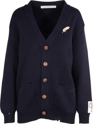 V-neck Knitted Cardigan