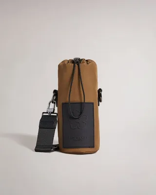Nylon Waterbottle Holder in Tan