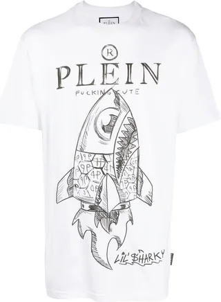 Monsters logo print T-shirt