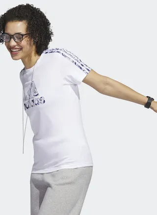 3 Stripe Luxe T-Shirt
