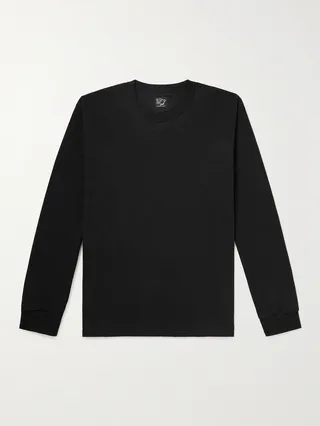 Logo-Embroidered Cotton-Jersey T-Shirt