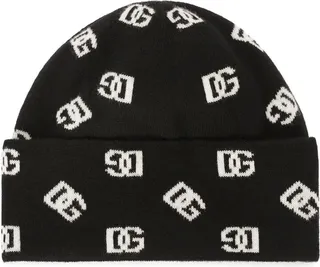 DG intarsia-knit beanie