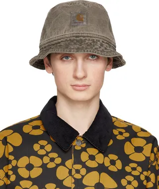 Carhartt Work In Progress Black Bayfield Bucket Hat