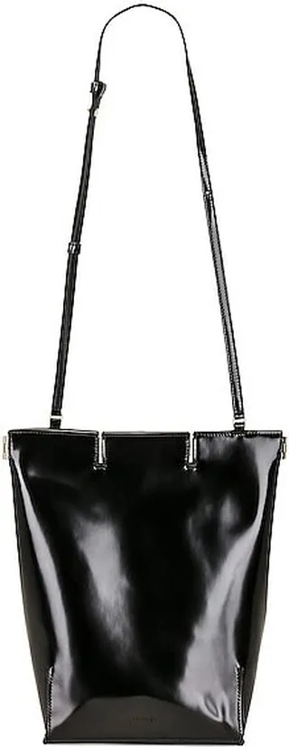 Peter Do Medium Hinged Tote in Black