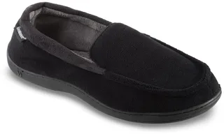 Isotoner Men's Microterry Jared Moccasin Slippers