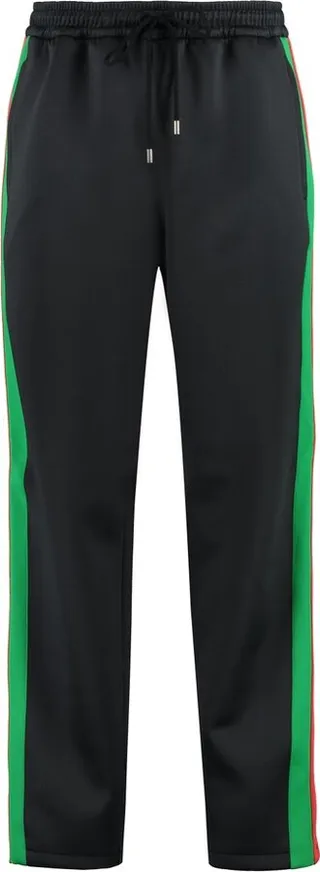 Gucci Striped Detail Drawstring Waist Track Pants