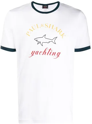 logo motif T-shirt