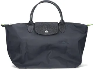 Le Pliage Logo Embroidered Tote Bag