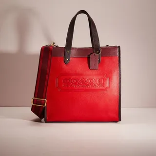 Restored Field Tote In Colorblock With Coach Badge