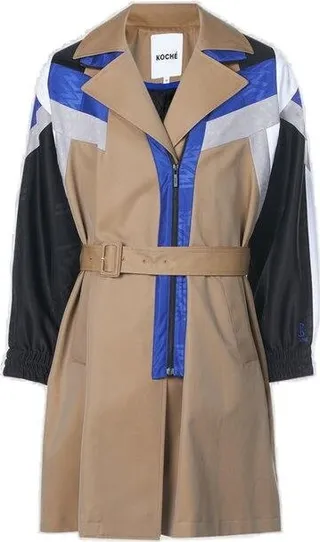 Koché Belted Trench Coat