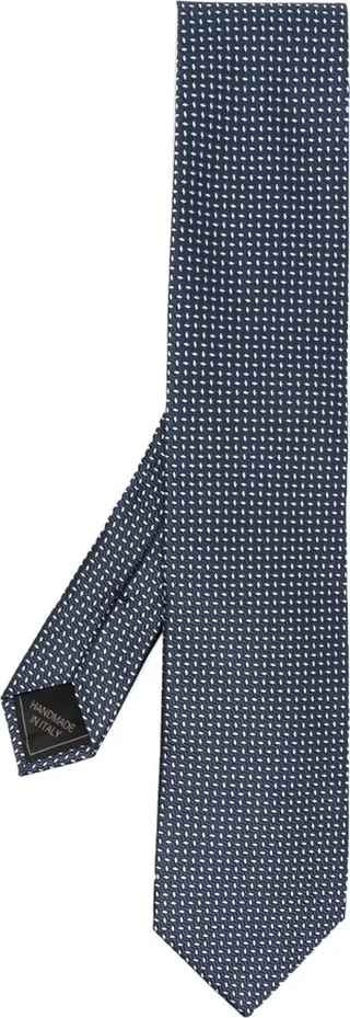 Textured-Finish Pointed Tie