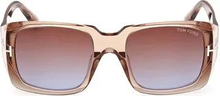 Tom Ford Eyewear Square Frame Sunglasses