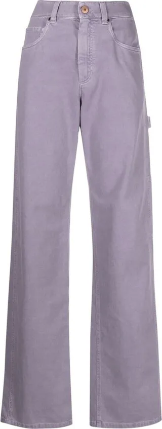 High-Waisted Wide-Leg Jeans