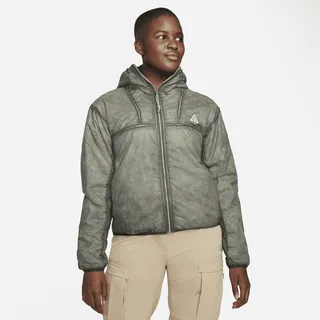 Nike Women's Therma-FIT ADV ACG "Rope De Dope" Packable Insulated Jacket in Green