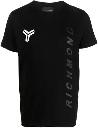 logo-print cotton T-shirt