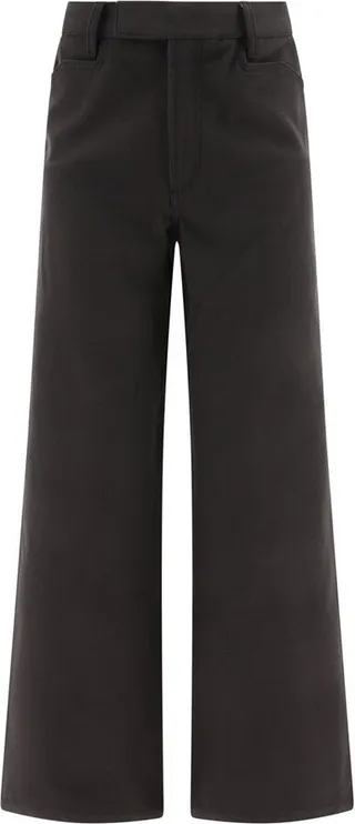 Amiri High-Waisted Baggy Chino Trousers