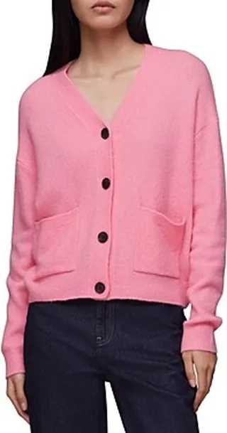 Whistles Stella V Neck Cardigan