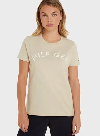 Crew Neck Logo T-Shirts