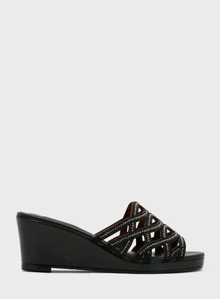 Quin Mid Heel Sandals