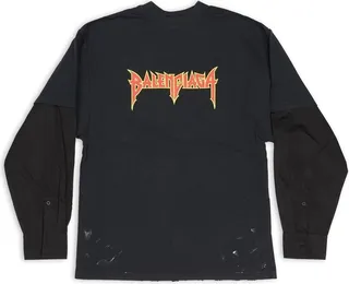 logo-print long-sleeve T-shirt