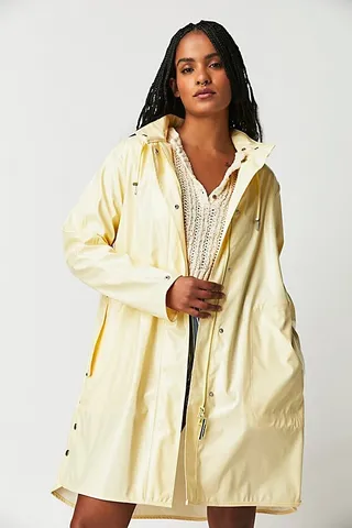 Ilse Jacobsen Glossy Rain Coat by Ilse Jacobsen at Free People