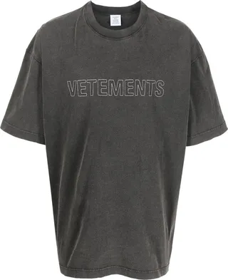 VETEMENTS- Cotton T-shirt
