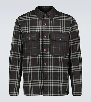Holton checked overshirt