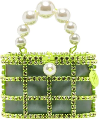 Holli crystal-embellished mini bag