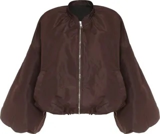 Nylon Bomber Jacket