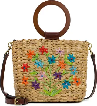 Patricia Nash Cler Straw Tote