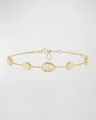Serpent Boheme 5-Motif Bracelet with Diamonds