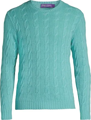 Cashmere Cable-Knit Sweater