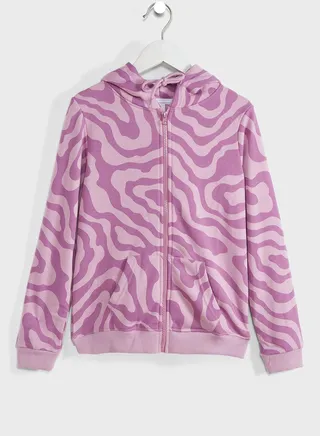 Printed Hoodie