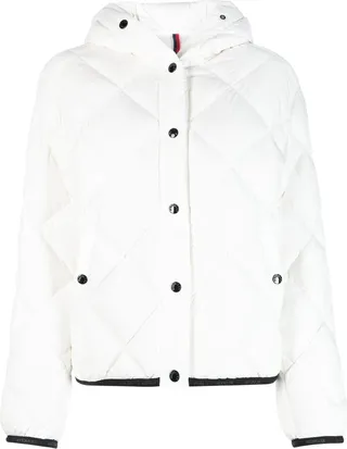 Arvouin short down jacket