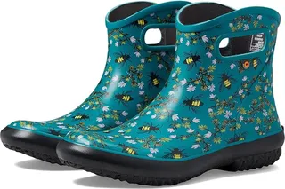 Bogs Patch Ankle - Bees (Dark Turquoise) Women's Shoes