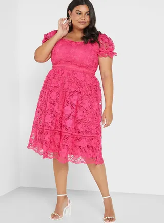 Puff Sleeve Dress
