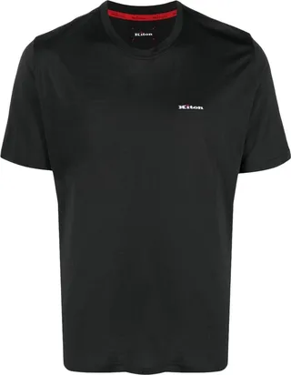 embroidered-logo cotton T-shirt