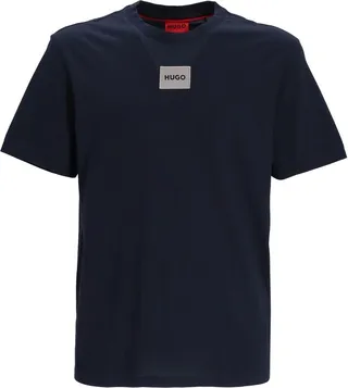 logo-patch crew-neck T-shirt