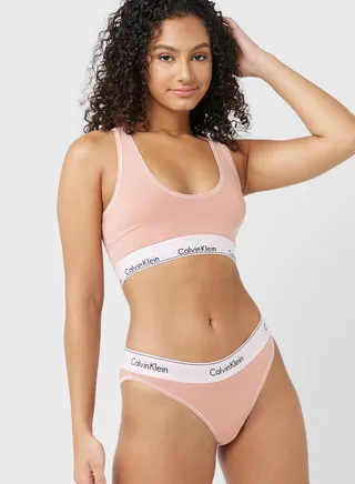 Logo Band Bikini Bottom