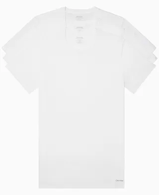 Calvin Klein Men's Big Cotton Classics Crew Neck 3 Pack