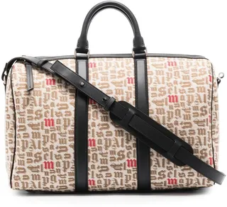 x Palm Angels logo-print jacquard holdall