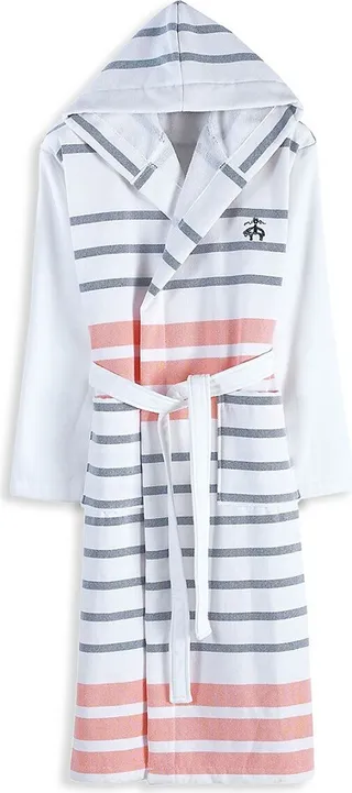 Stripe Turkish Cotton Bathrobe