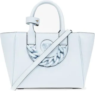 Versace Medusa Head Chain-Linked Tote Bag