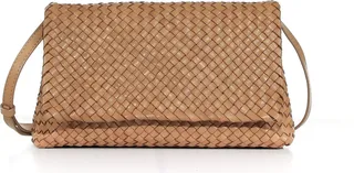 Oc Class 46 Shoulder Bag In Woven Leather