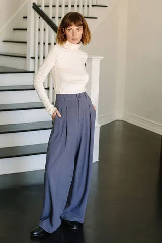 Rachel Pally Basic Turtleneck - White