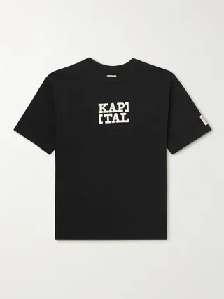 Printed Cotton-Jersey T-Shirt