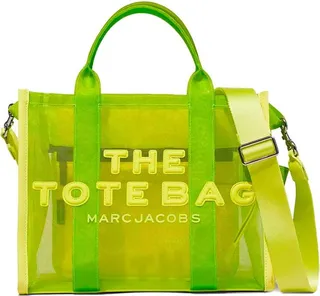 Marc Jacobs The Mesh Medium Tote Bright Green Handbag